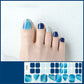 Half uitgeharde gel teennagelstickers
