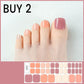 Half uitgeharde gel teennagelstickers