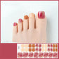 Half uitgeharde gel teennagelstickers