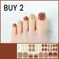 Half uitgeharde gel teennagelstickers
