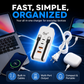 Multi-poort USB Desktop Oplaadstation