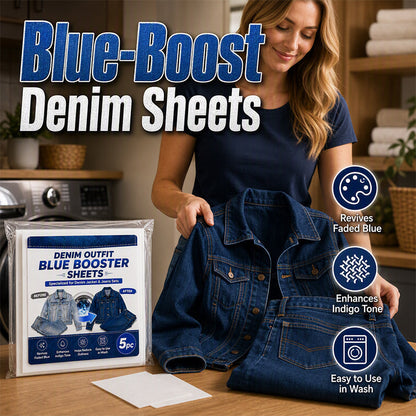🥳2026 UITVERKOOP🥳💞Kleurherstellende Wasdoekjes voor Vervaagd Denim