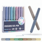 Set van 9 uitwisbare gelpennen in verschillende kleuren