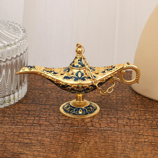 Klassieke Aladdin Wierookhouder – Compacte Geestlamp voor het Branden van Wierook, Kleur naar Keuze