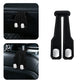 🚙 Dual-Use Car Hook Organizer | Alloy/ABS