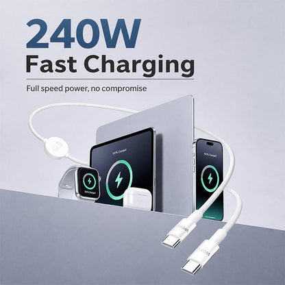 🔌 Magnetische oplaadkabel voor smartwatch en USB-C-apparaten
