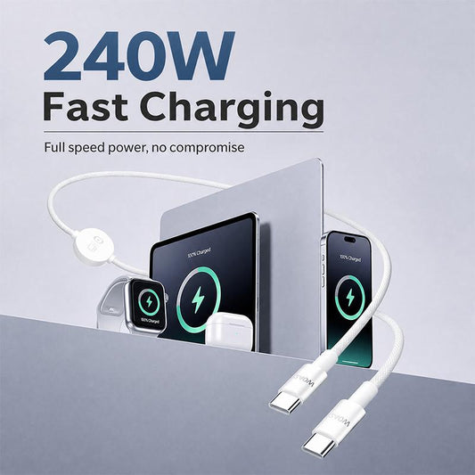 🔌 Magnetische oplaadkabel voor smartwatch en USB-C-apparaten