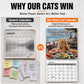 Grappige Katten Wandkalender 2027
