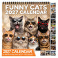 Grappige Katten Wandkalender 2027