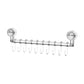 Suction Cup Sliding Hook Rack