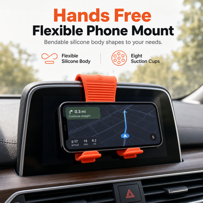 ⏳🔥TIJDELIJK 50% KORTING! ⏰Draagbare Opvouwbare X-Vormige Siliconen Telefoonhouder Flexibele Mobiele Telefoonstandaard