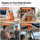 ⏳🔥TIJDELIJK 50% KORTING! ⏰Draagbare Opvouwbare X-Vormige Siliconen Telefoonhouder Flexibele Mobiele Telefoonstandaard