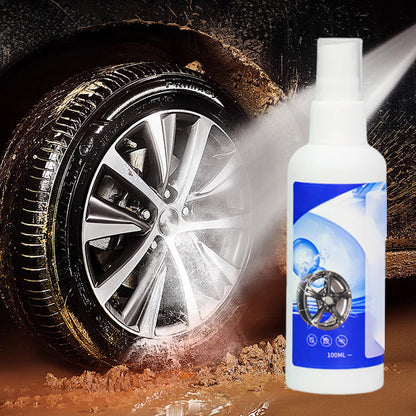 Veelzijdige milde reinigingsspray voor velgen