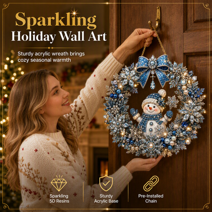 DIY kerst-diamond-painting hanger