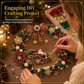 DIY kerst-diamond-painting hanger
