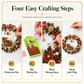 DIY kerst-diamond-painting hanger