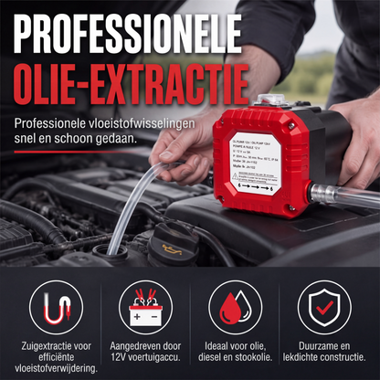 🎉 Uitverkoop 2026 — Al meer dan 16.000 stuks verkocht! 🔧 Draagbare elektrische olieverversingspomp – Tap oude olie af, vul nieuwe olie bij – Geen krik, geen rommel, doe-het-zelf olieverversing in 30 minuten! ✨