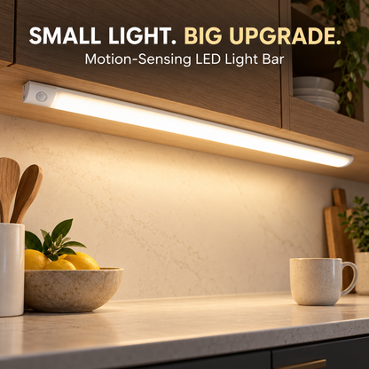 Ultradunne LED-lichtbalk met bewegingssensor