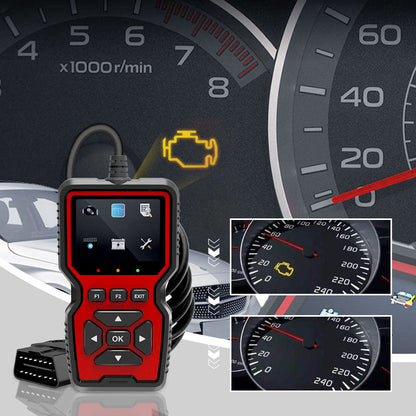 🚗 OBD2-scanner – Diagnosetool voor automotoren – Foutcodes uitlezen en wissen🔍