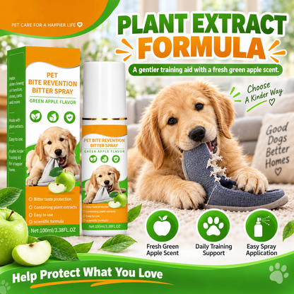 Bittere spray tegen kauwen voor huisdieren