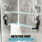No-Drill Adjustable Suction Cup Towel Bar