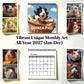 Schattige Cavia Wandkalender 2027
