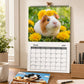 Schattige Cavia Wandkalender 2027