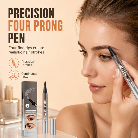💕Koop 2, krijg 1 gratis💕Vloeibare wenkbrauwstift met fijne penseelpunt