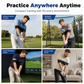 Golf-swing trainingsband voor verbonden armen