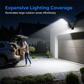 Solar Powered Street Light with Motion Sensor