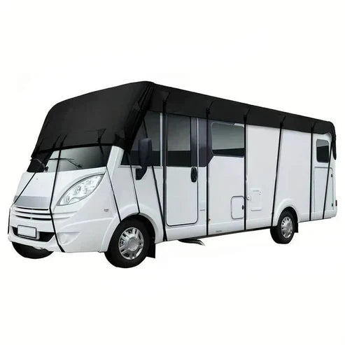 🚐☀️ 50 % KORTING – SLIMME DAKHOES VOOR CARAVANS EN CAMPER – BESCHERM HET DAK TEGEN REGEN, ZON EN VUIL ZONDER EEN ZWARE VOLLEDIGE HOES! ☔🛡️