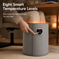 Elektrische Voetenwarmer voor onder het Bureau - Verwarmingskussen met Snelle Verwarming en Regelbare Temperatuur voor Voeten en Benen