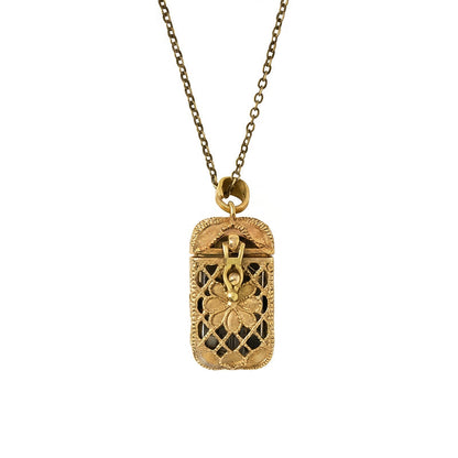 🌟Tijdelijke aanbieding: 50% korting🔮 Ketting met vintage tarot-medaillonhanger