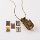 🌟Tijdelijke aanbieding: 50% korting🔮 Ketting met vintage tarot-medaillonhanger