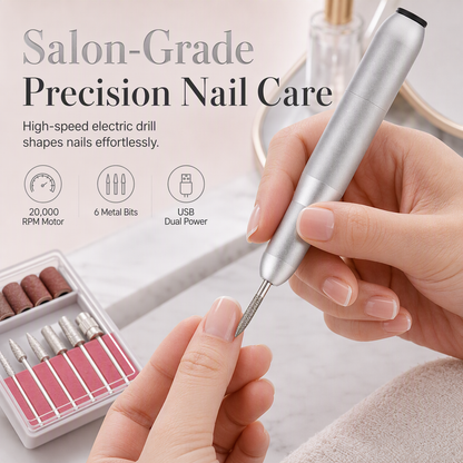 Draagbare Elektrische USB Nagelfrees Pen voor Manicure