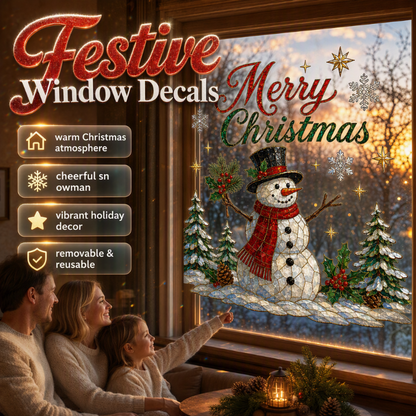 🎁 Kerstaanbieding 50% KORTING 🎅 Kerst Raamstickers