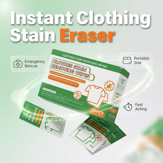 Individually Wrapped Clothes Stain Wipes