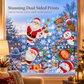 Statische PVC Kerst Raamstickers