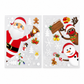 Statische PVC Kerst Raamstickers